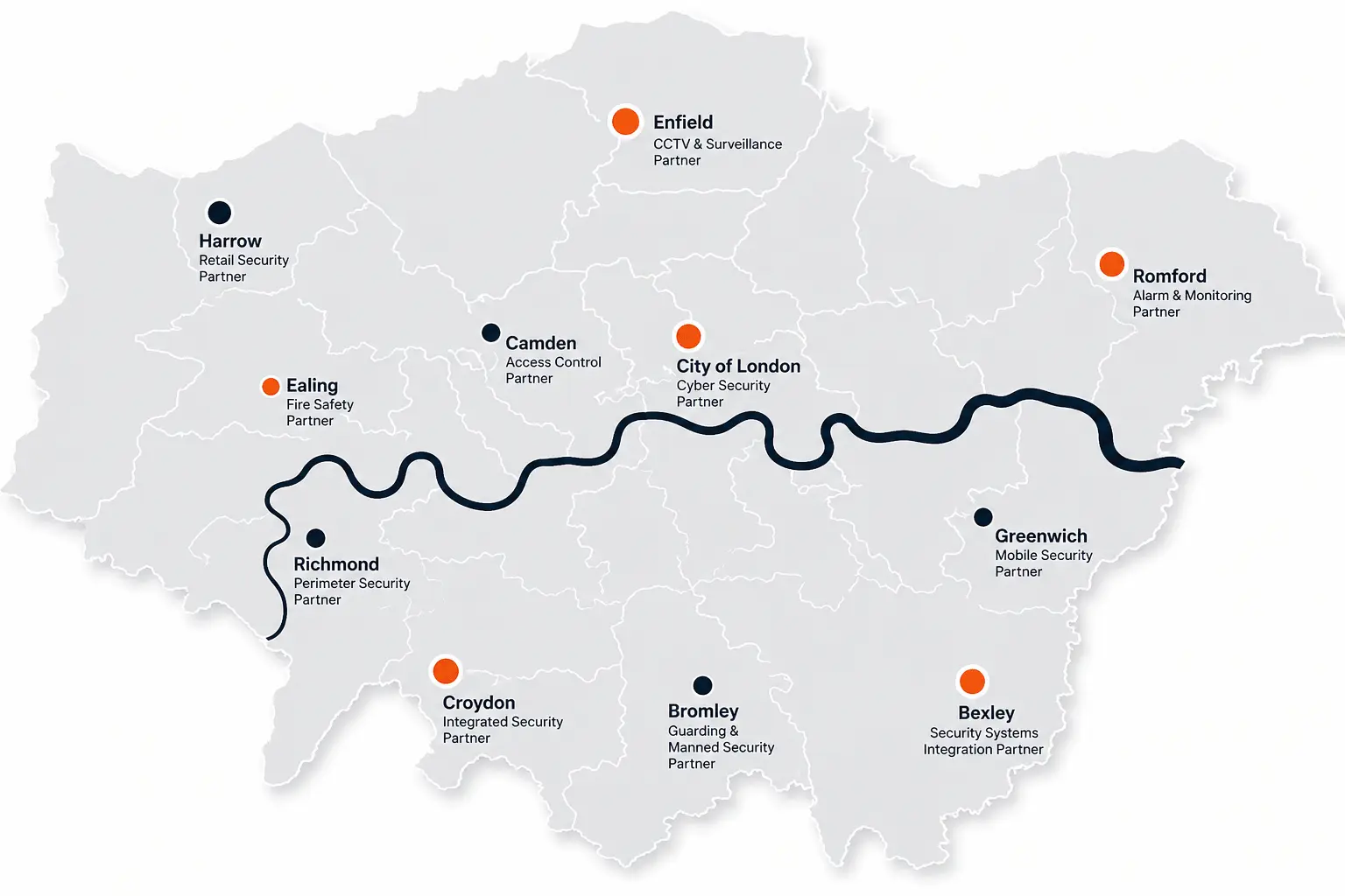 UK Partner Map